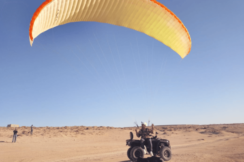 Quad + Paragliding Combo in Agadir