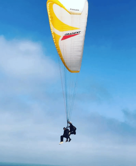 tandem paragliding agadir